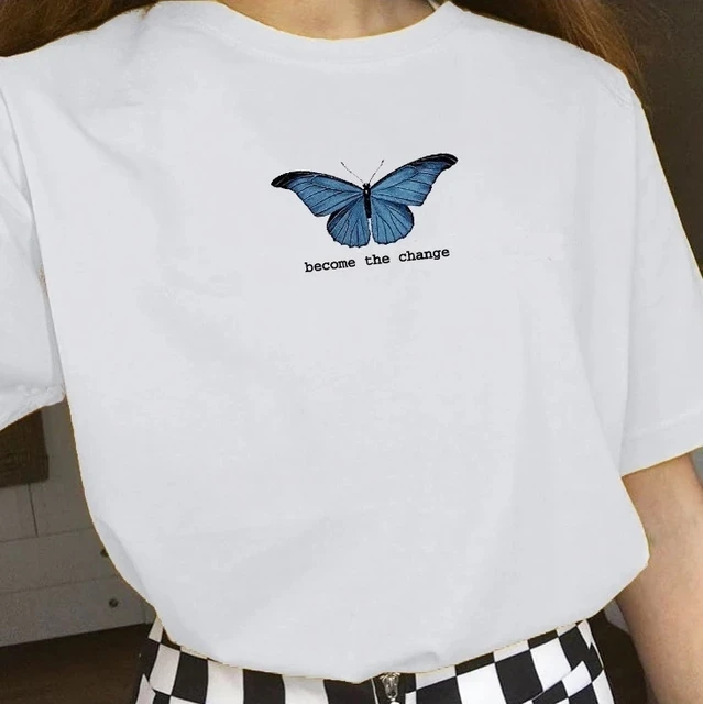 Shirt with butterfly in the middle Clearance