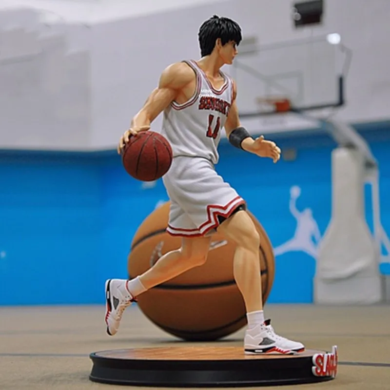 13 "SLAM Данк статуя Rukawa Kaede бюст Shohoku Баскетбол полная длина портрет праздничный подарок анимационная фигурка GK игрушечная коробка 33 см V317