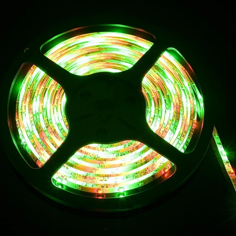 Светодиодные ленты 5 м 300 3528 SMD RGB пульт дистанционного управления Управление
