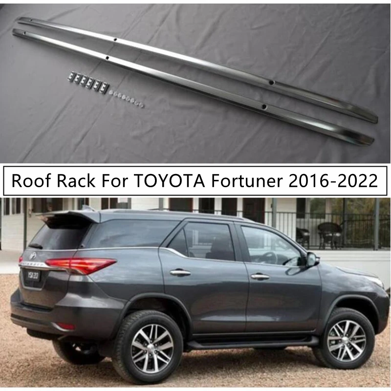 Roof Rack For TOYOTA Fortuner 2016 2022 Luggage Racks Carrier Bars Top