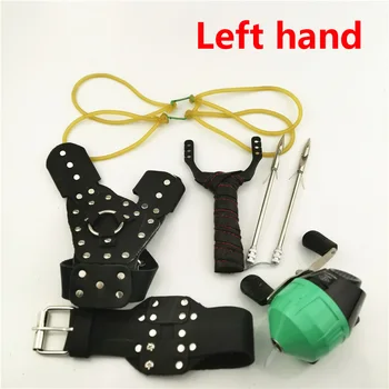 

High Precision Accurate Titanium Steel Slingshot Fishing Hunting Set Fish Shooting Arrow Catapult Outdoor Sling Shot for Outdoor