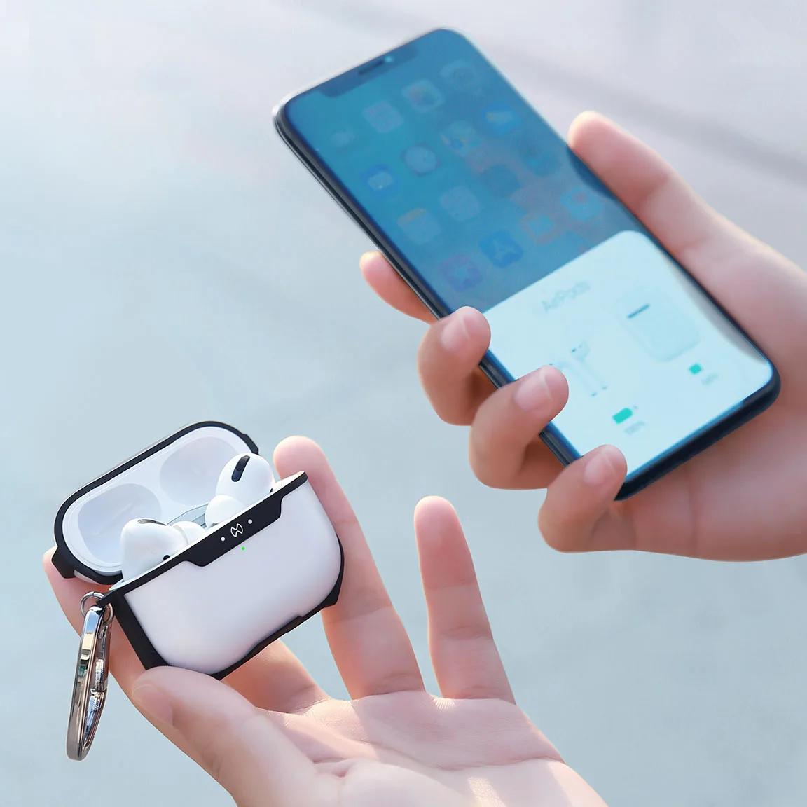 Чехол для наушников Apple AirPods Pro Прозрачный чехол беспроводного Bluetooth AirPod 3 Airpod 1/2