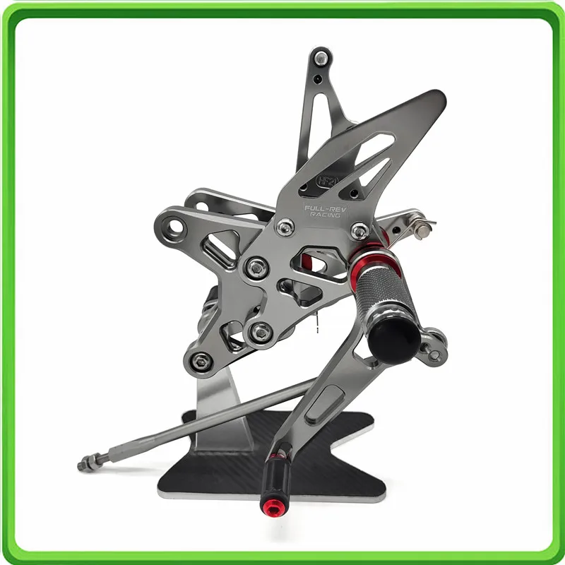 Задние комплекты с ЧПУ наборы для подножки педаль Kawasaki Ninja ZX6R ZX 6R 636 2013 2014 2015 2016 2017