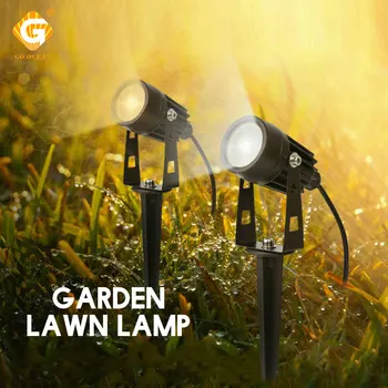 

Garden LED Lawn Lamp 12V Outdoor Path Landscape Spike Light 3W Whole Set Walls Trees Ground Waterproof IP65 Spotlights