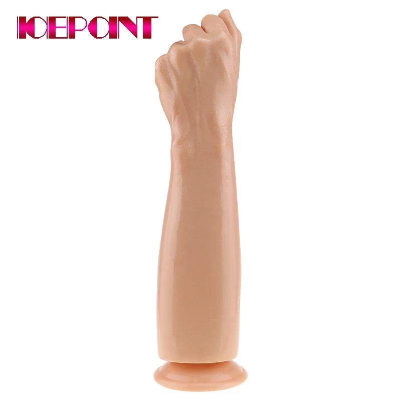 Super Huge artificial arm dildo suction cup big penis hand fisting toy giant dildos for women expander adult sex toy large dick