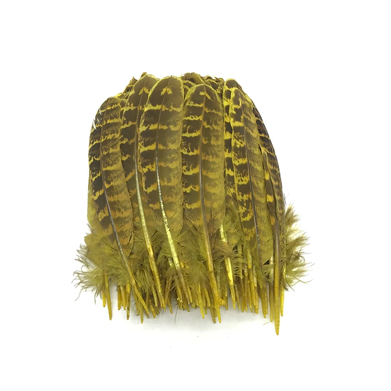 50pcs/lot Super Beautiful Natural Pheasant Feather jewelry Goose plumas clothes hat DIY veren decoratie Carnival Party plumes