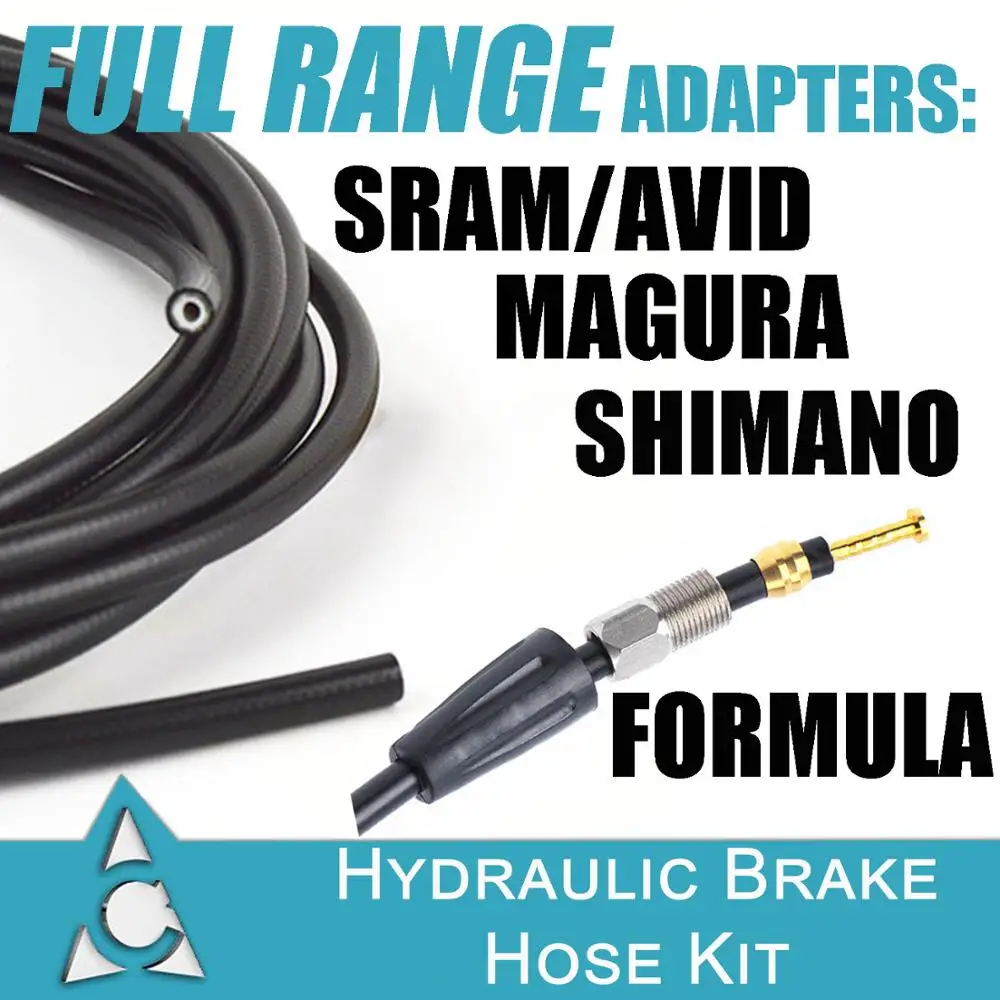 Bicycle hydraulic brake hose banjo fitting hope shimano avid sram