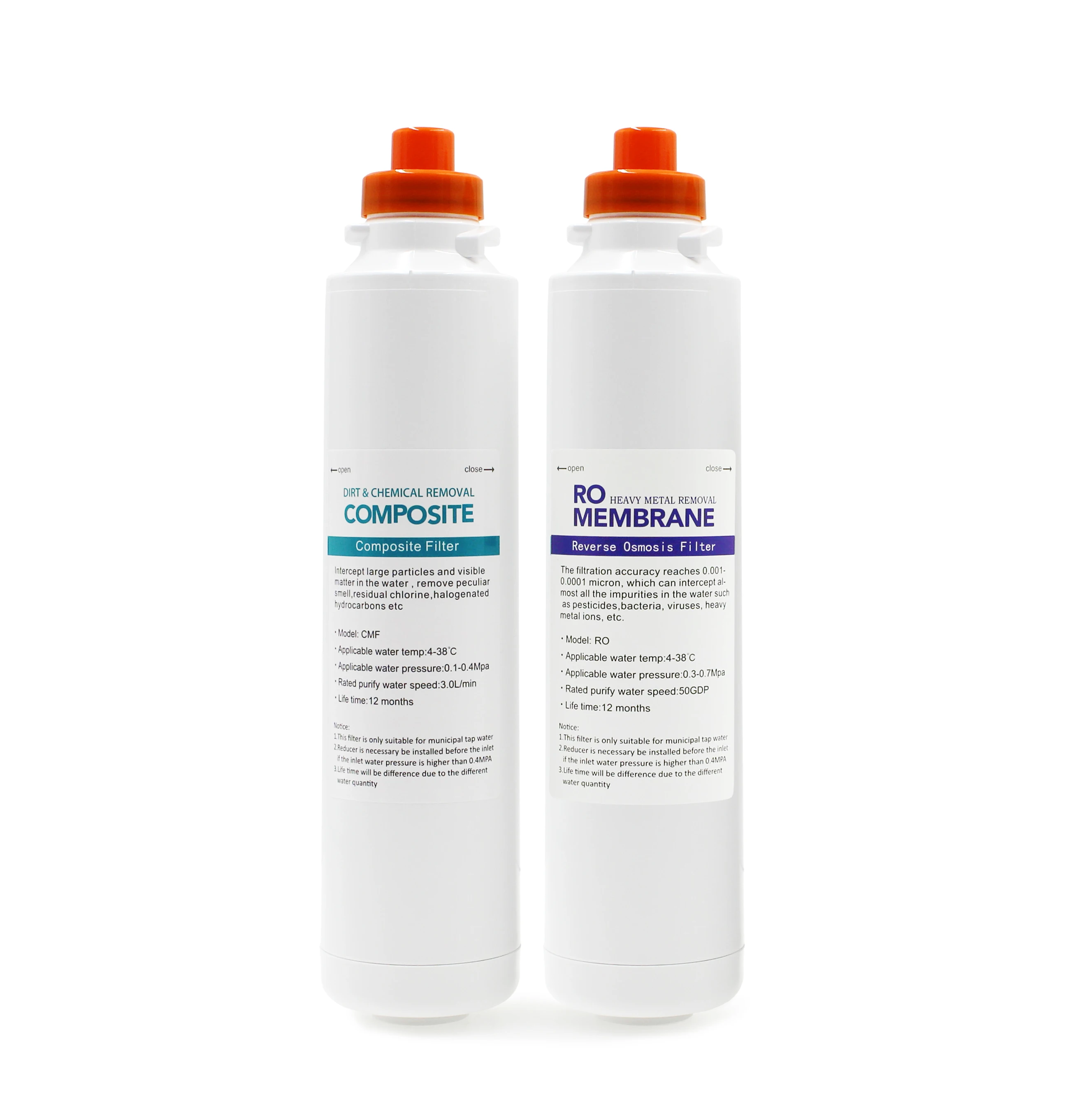 Interno da Substituição e Filtro de Osmose Reversa para a Qualidade Rica de Yj-839 Filtro Composto Hight Hidrogênio Ionizer Machi