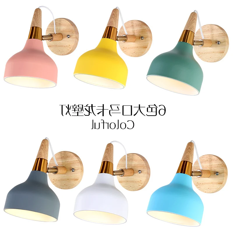 

Nordic Minimalism Gold Led Bedside Wall Lamps Concise Glass Ball Study Mirror Bathroom Light Fixtures Free Shipping