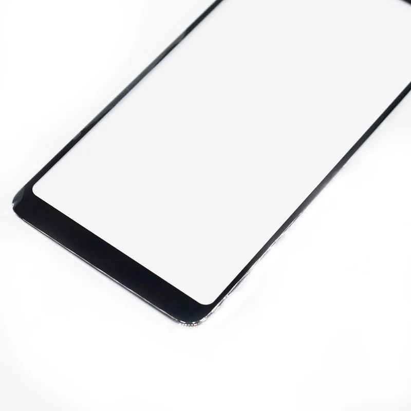 10pcs For Samsung A8 Plus Black Front Outer Glass Lens Touch Screen Panel Repair Replacement Part A530F A730F