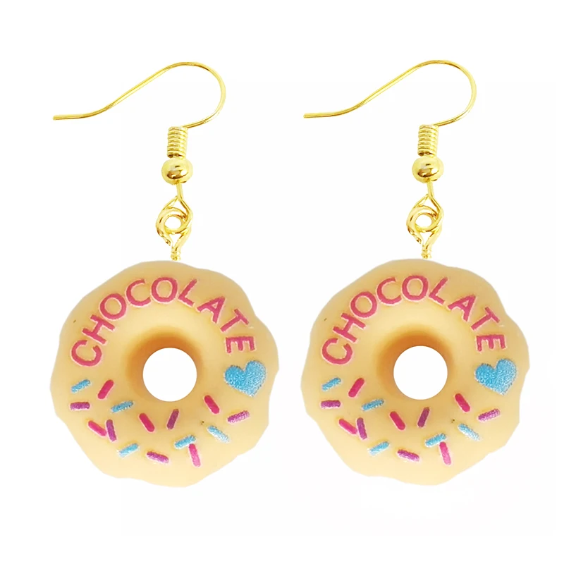 Earring Resin Drop Custom Made Handmade for Women