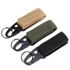 Outdoor Molle Carabiner Belt Clip Hanger Webbing Backpack Buckle Strap Keychain Hook Attach Quickdraw Clasp Camp Tactical Holder 1