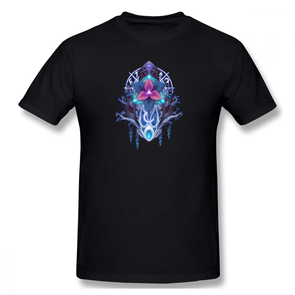 

World Of Warcraft Battle Casual O-Neck Men's Basic Short Sleeve T-Shirt 100% Cotton Tee Shirt Printed