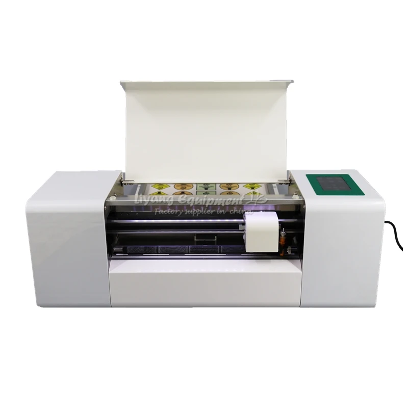 

Self-adhesive marking control mini digital automatic label die-cutting machine with auto paper feeding 60W