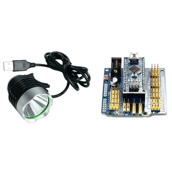 

Nano I / O Expansion Shield for Arduino UNO R1 Nano 3.0+ Nano V3.0 & USB UV Curing Light, 10W Portable Durable