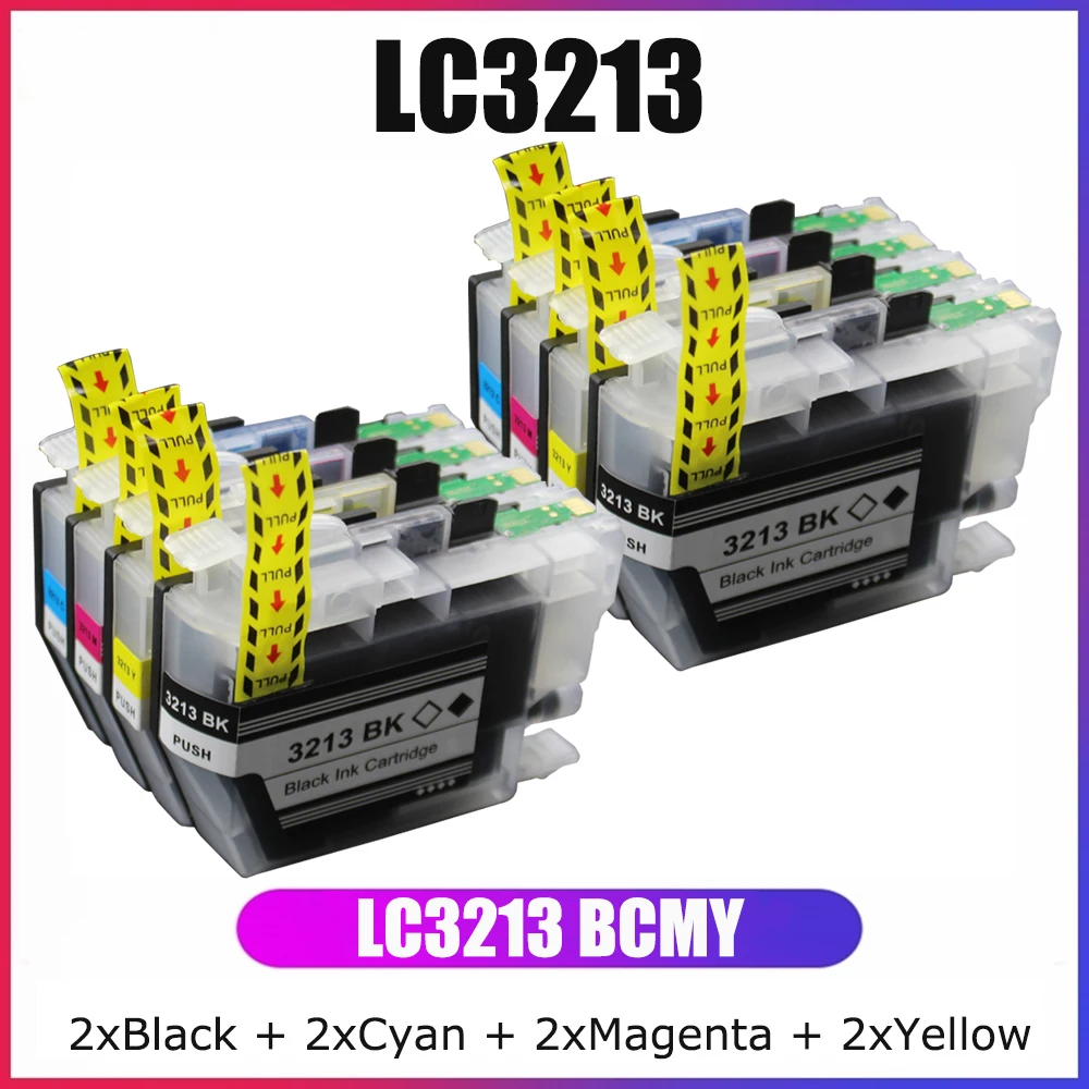 Картридж LC3213 совместимый с Brother Φ |