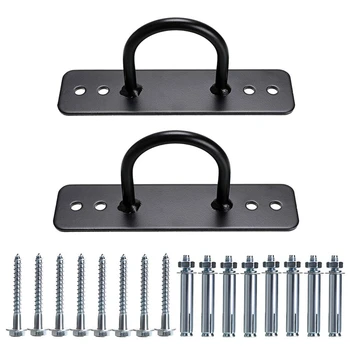 

ELOS-Ceiling Anchor Wall Mount Bracket for Elastic Shoulder Strap Gymnastic Ring Swing Hammock Resistance Band Rope