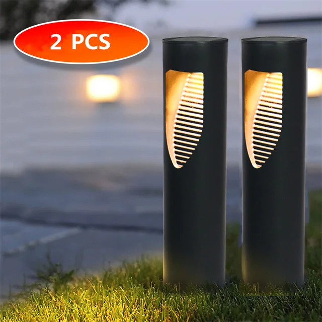 outdoor lighting Garden Light Solar LED Light IP65 Lawn Lamp Modern Simplicity Solar Outdoor Lights Landscape Lawn Bollard Light 581-2