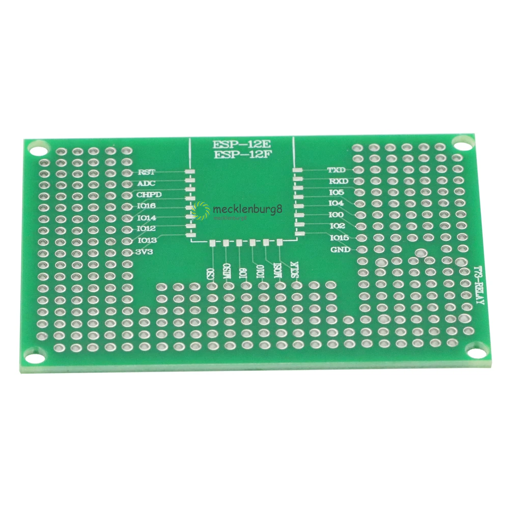 Двухсторонняя прототип печатной платы 5x7 см плата расширения прототипа для Arduino
