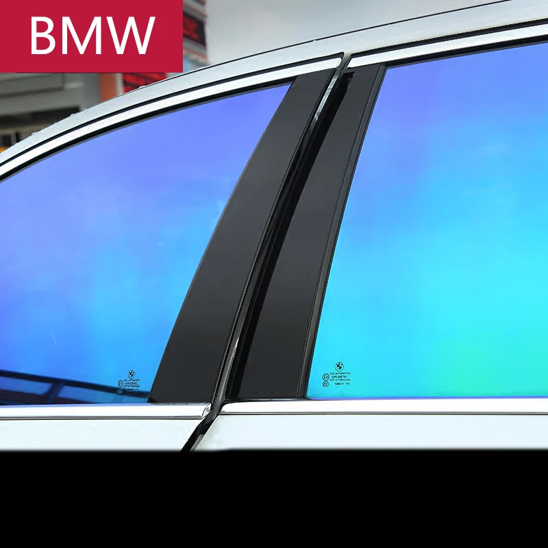 Декоративная наклейка на окно автомобиля BMW 1 3 5 Series X1 X3 X5 F10 F30 F18 E84 F35 F15 E70|Наклейки