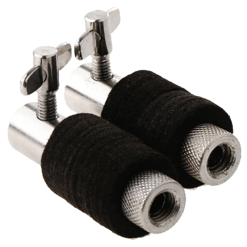 2pcs Hi Hat Clutch Drum Holder Clamp Screw for Percussion Instrument Parts