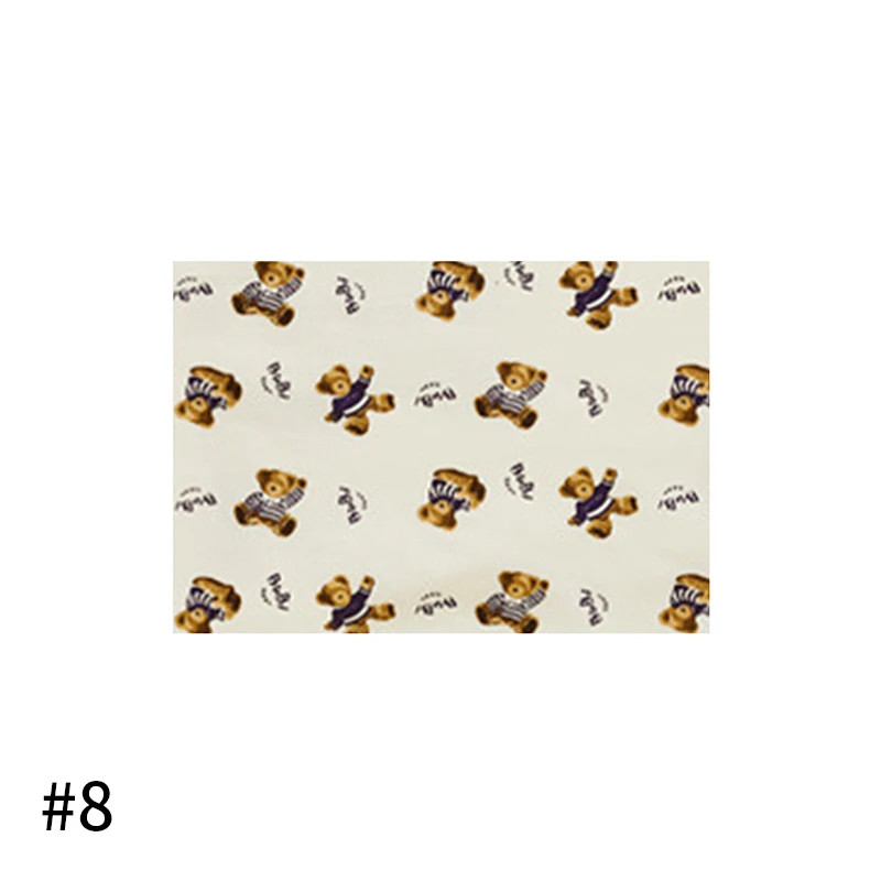 style8 35*45 см пеленальный коврик из хлопка для новорожденных, пеленальный коврик, Водонепроницаемый пеленальный коврик, пеленальный коврик, складные пеленальные пеленки, пеленальные чехлы - Цвет: style8