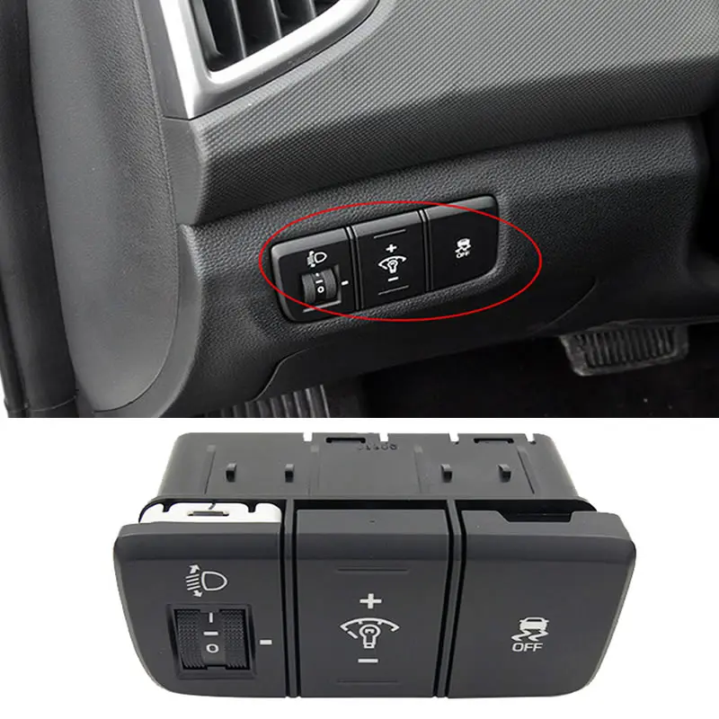 OEM Left Front Driver Side Door Mirror Switch Fit 2012-2015 VW Volkswagen Passat
