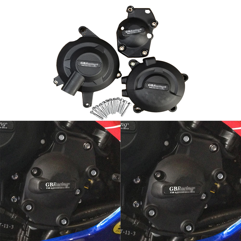 Защита двигателя мотоцикла для Triumph Daytona 675R 2013-& STREET TRIPLE 765 S/R/RS- вторичная крышка двигателя Se