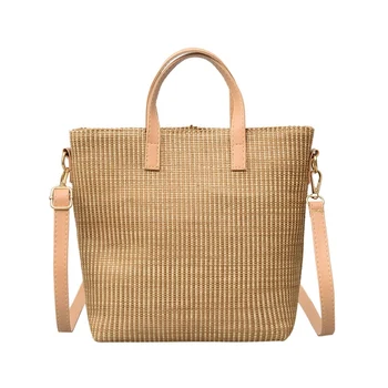 

Summer Joker Handbag Single Shoulder Tote Bag Mori Woven Crossbody Bag