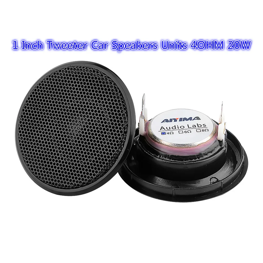 1 inch tweeter speakers