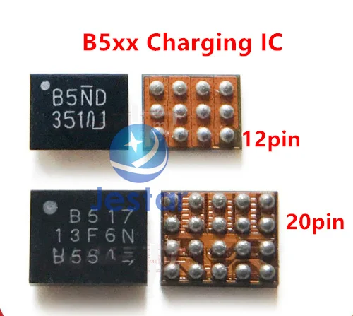 5 10 шт./лот B5 B5xx 12pin 20pin блок питания для samsung S6 Edge|ic charging|ic samsungic s6 |