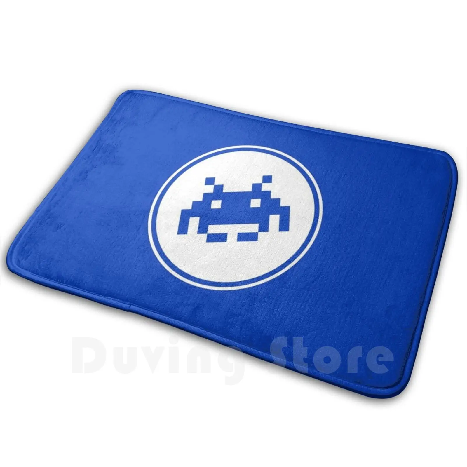 Space Invader Retro Videogioco Icon Tappeto Mat Tappeto Cuscino Soft Space Invader Videogioco Taito Vintage