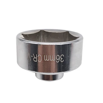 

36mm Metric Car Accessories Tools Universal Oil Filter Socket Wrench Firmly Auto Low Profile Non Slip Remove Canister Housing