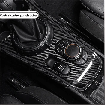 

Car Gear shift panel cover Central control decoration Sticker For BMW MINI Cooper F56 F57 F60 Clubman Modification accessories