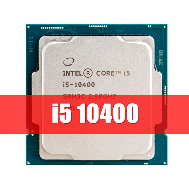 Процессор Intel Core i5-10400 i5 10400 2 9 ГГц шестиядерный двенадцатипоточный ЦПУ L2 = 1 5 M L3 12M 65