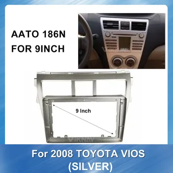 

10.1 Inch Car Radio Fascia frame For TOYOTA VIOS 2013 Car Dvd Fascias Audio Fitting Adaptor Panel Dashboard Frame Kits
