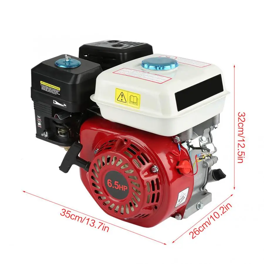 

Petrol Engine 6.5HP 4 Stroke Engine Pull Start 168F OHV Replacement Petrol Engine 3.6L fuel tank 4 stroke petrol engine