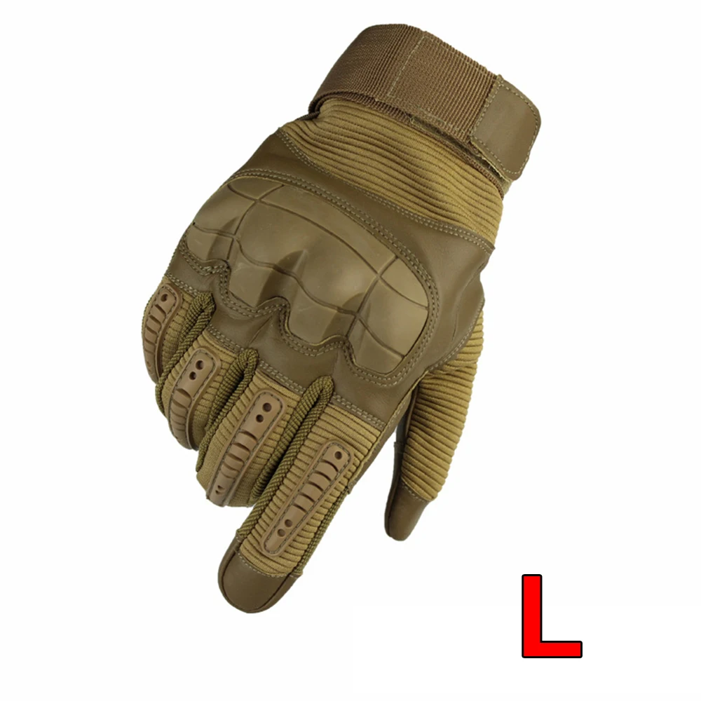 

Motorcycle Full Fingers Gloves Leather Touch Screen Racing Motorbike Driving US