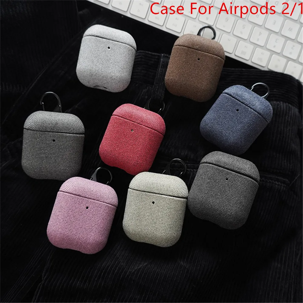 Чехол для Airpods Pro 2 1 тканевый милый Airpods2 наушники Air Pods защитный чехол аксессуары с