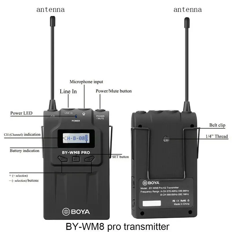 BOYA BY-WM8 pro kit1 4