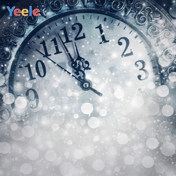 

Yeele Christmas Backdrop Winter Clock Brokeh Newborn Baby Portrait Photography Background For Photo Studio Photocall Photophone