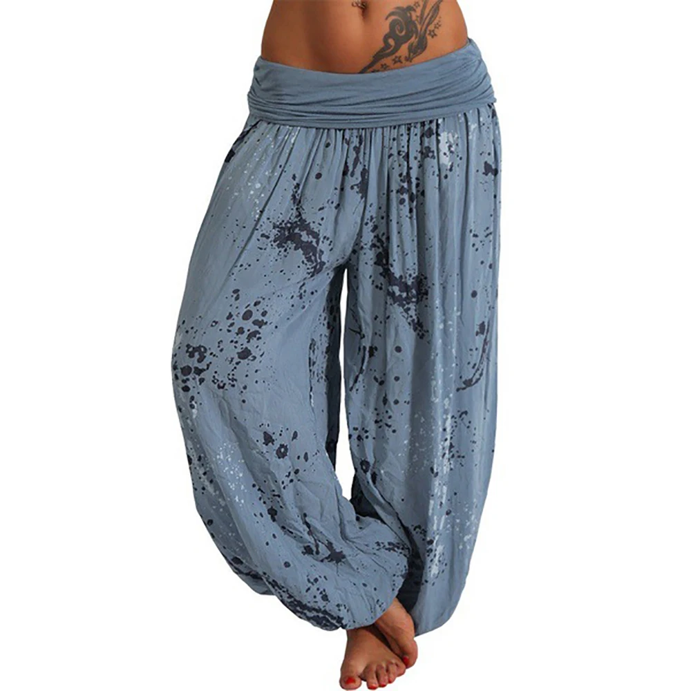 wide leg harem pants