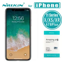 Nillkin для iPhone 11 Pro Max X XS Max XR 8 7 6s 6 Plus закаленное стекло 9H+ Pro Защитная пленка для экрана для iPhone 11 pro стекло