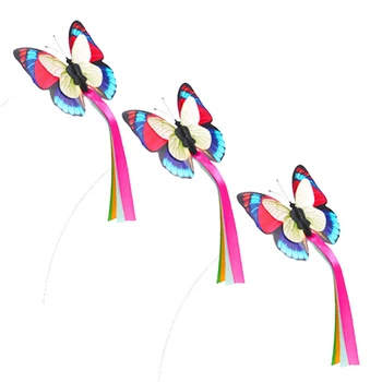 

Colorful Butterfly Interactive Play 360 Rotating Pet Supplies Cat Teaser Automatic Scratch Resistant Flying Electric Toy Rebound