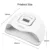 LED Nail Lamp for Manicure 114W/90W/54W Nail Dryer Machine UV Lamp For Curing UV Gel Nail Polish With Motion sensing LCD Display