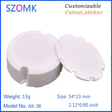 1 шт., 54*23 мм szomk пластиковый светодиодный шкаф для электрощитка пластиковый блок питания светодиодный Корпус Корпуса