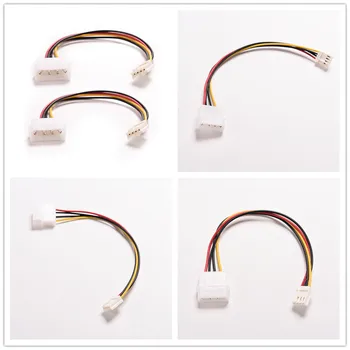 

2PCS Computer PC Floppy Drive Connector Cord 4 Pin Molex IDE Male to 4P ATA Female Power Supply Cable to Floppy Drive Adapter