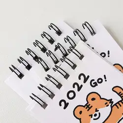 Table de bureau en forme de tigre porte bonheur, Mini calendrier, pour enfants, étudiants, mémo, 1 pièce, Y8x5, 2022 