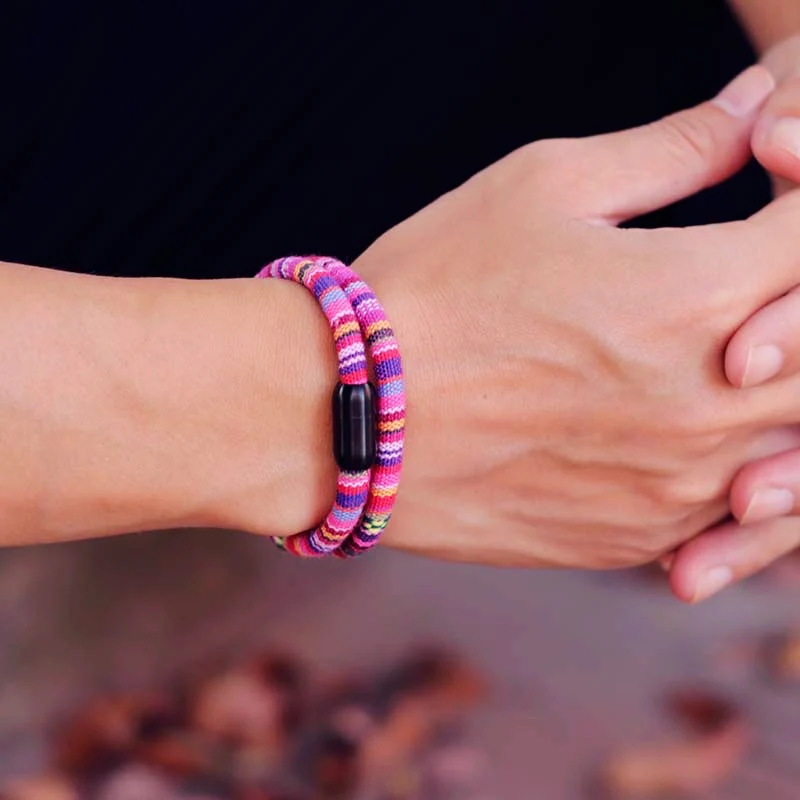 Neue In Boho Seil Armband Männer 100% Unfading Edelstahl Braslet Glück Gewinde Braclet Geschenk Für Ihn Outdoor Survival Brazalete – Detail 8