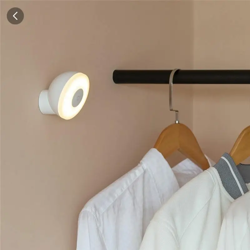 

MJYD02YL Night Light 2 Generation Adjustable LED Brightness Infrared Smart Human Body Sensor With Magnetic Base Lamp